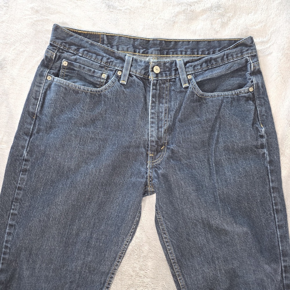 Levi's 514 Straight Fit Jeans Men's 36x32 Blue Denim